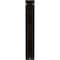 Ekena Millwork Eris Wrought Iron Bracket, (Triple center brace), Antiqued Pale Gold 2"W x 10"D x 12"H BKTM02X10X12TERAPG - alternate 2